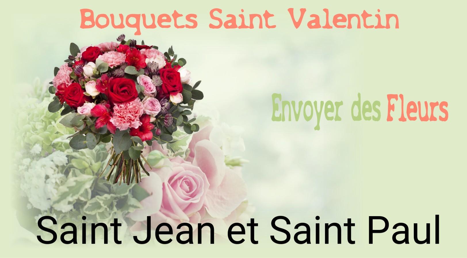 Roses de Saint-Valentin livrées à Saint-Jean-et-Saint-Paul